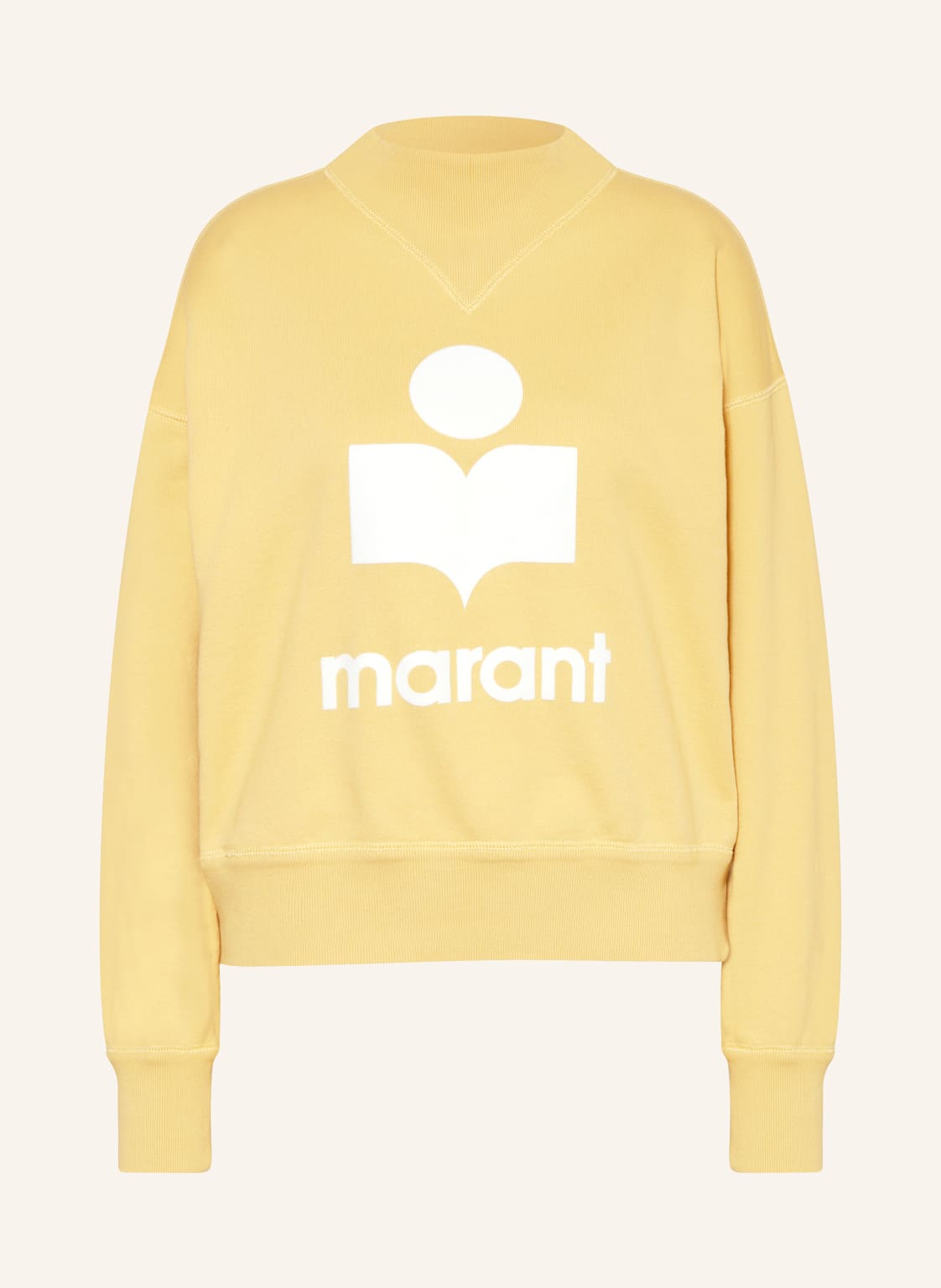 Marant Étoile Sweatshirt Moby gelb von MARANT ÉTOILE