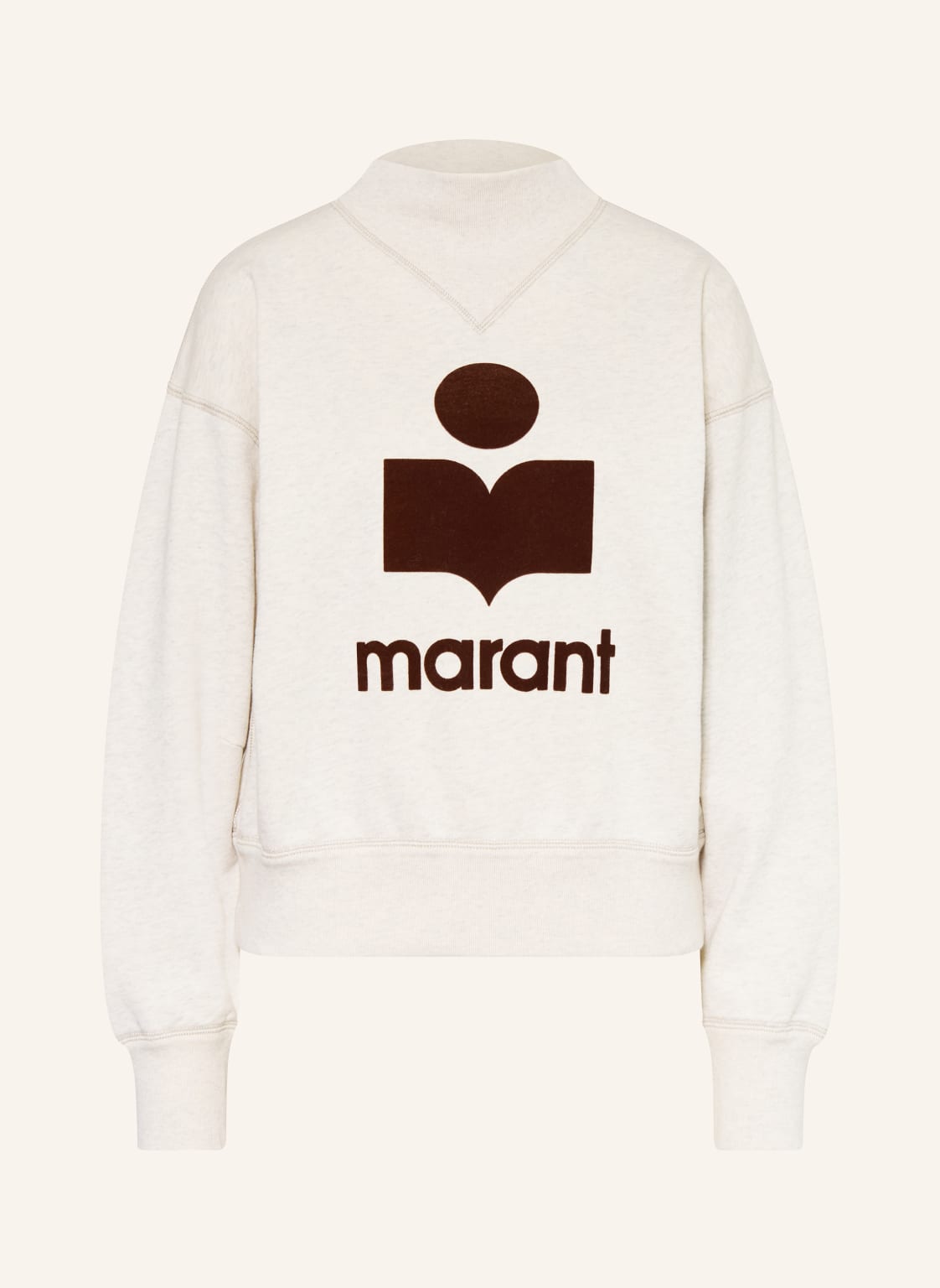 Marant Étoile Sweatshirt Moby weiss von MARANT ÉTOILE