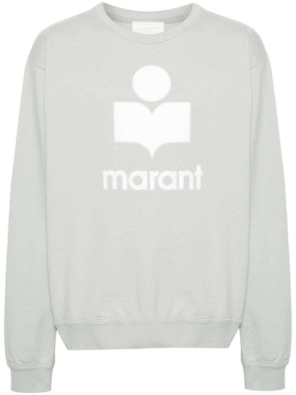 MARANT Mike Sweatshirt mit beflocktem Logo - Blau von MARANT