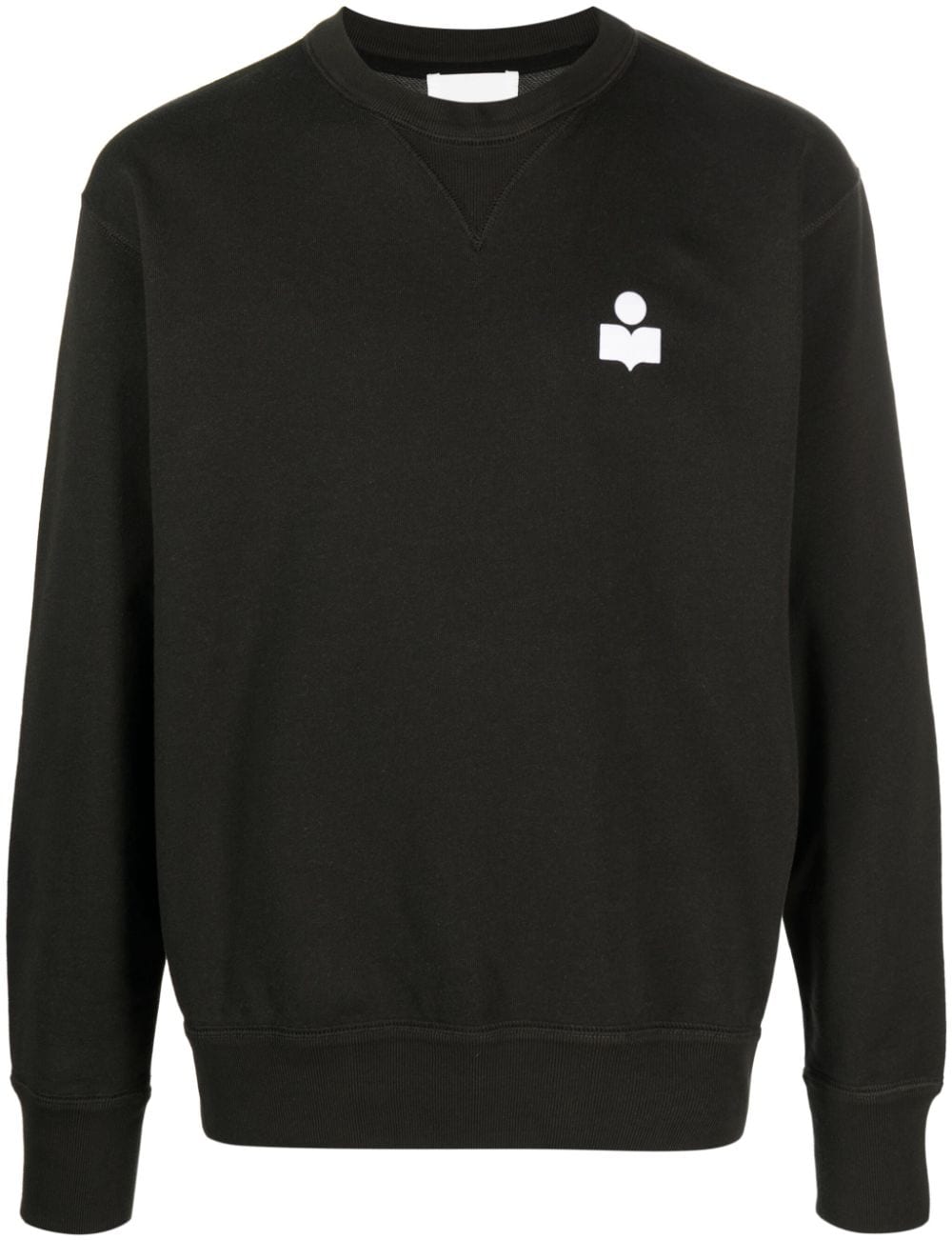 MARANT Mike Sweatshirt mit Logo-Print - Schwarz von MARANT