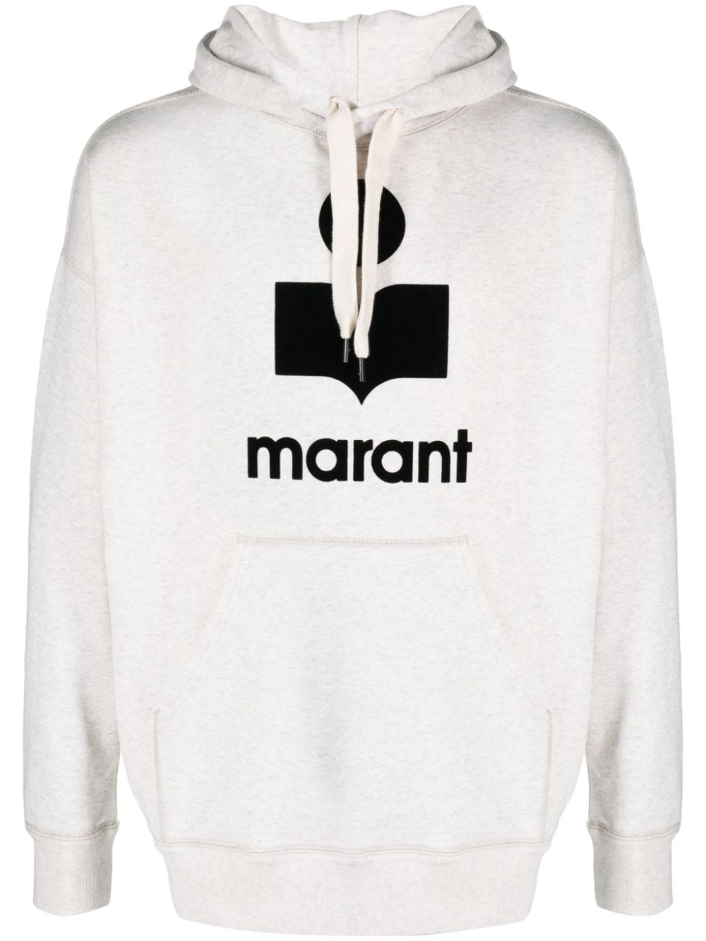 MARANT Miley Hoodie mit Logo-Print - Grau von MARANT