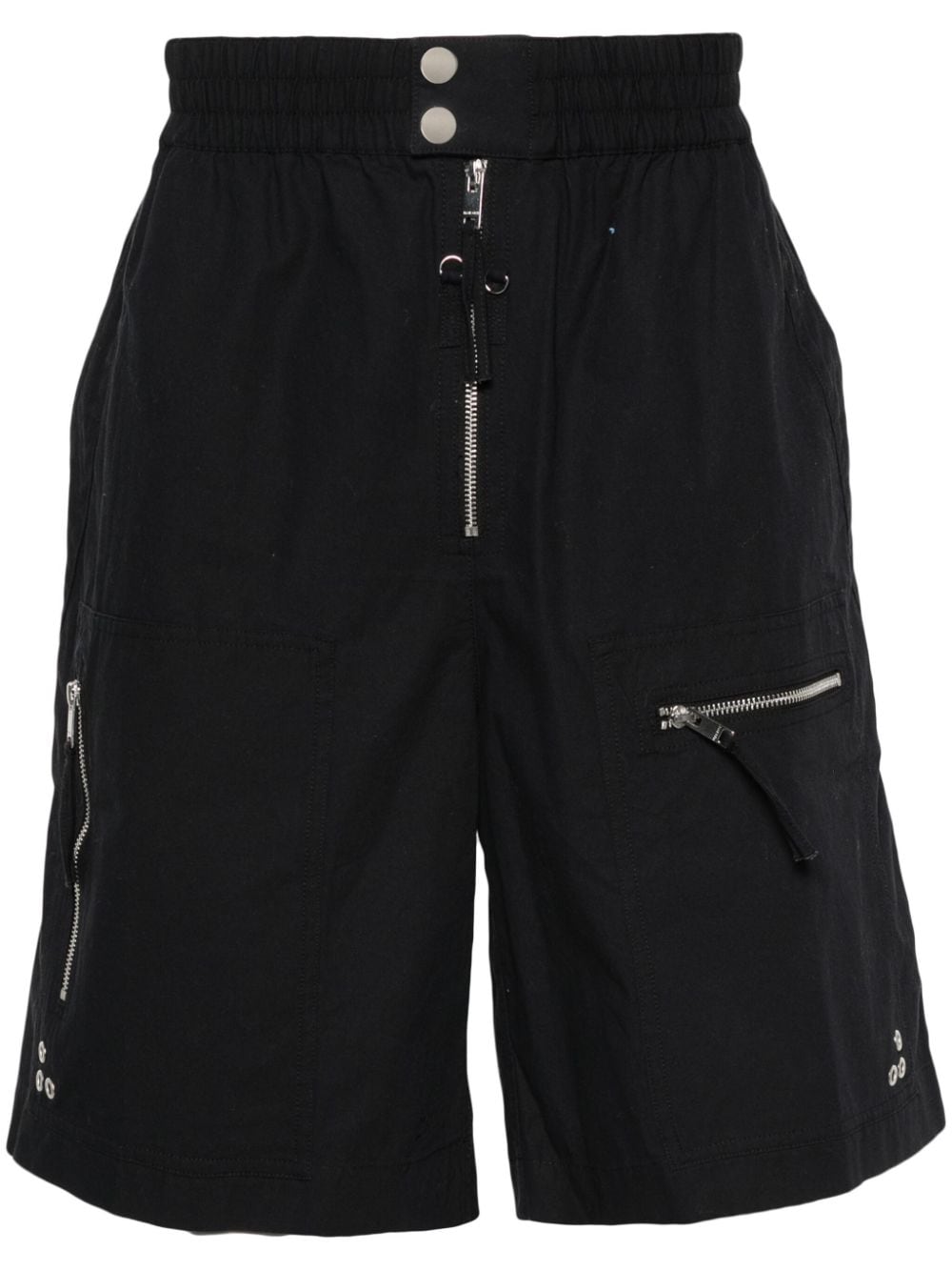 MARANT Nahlan Shorts mit Ösendetail - Schwarz von MARANT