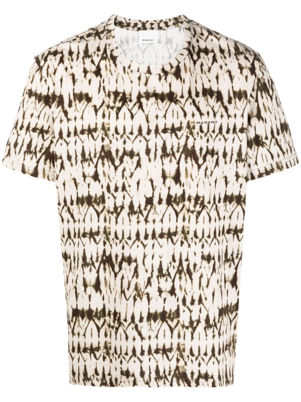 MARANT T-Shirt aus Bio-Baumwolle - Nude von MARANT