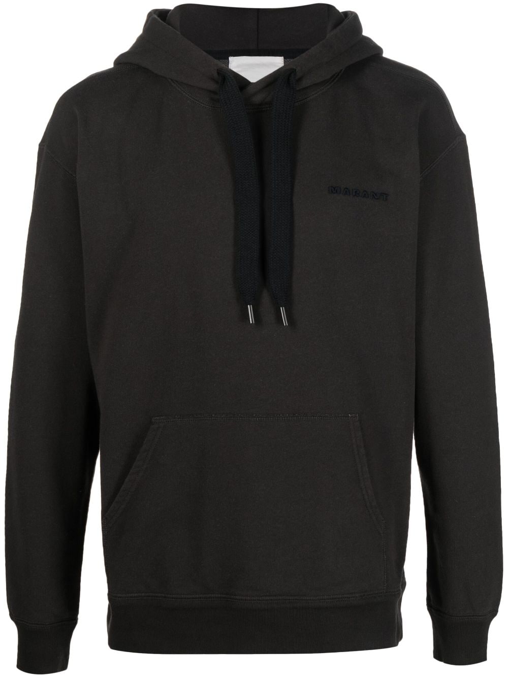 MARANT Hoodie mit Logo-Stickerei - Schwarz von MARANT