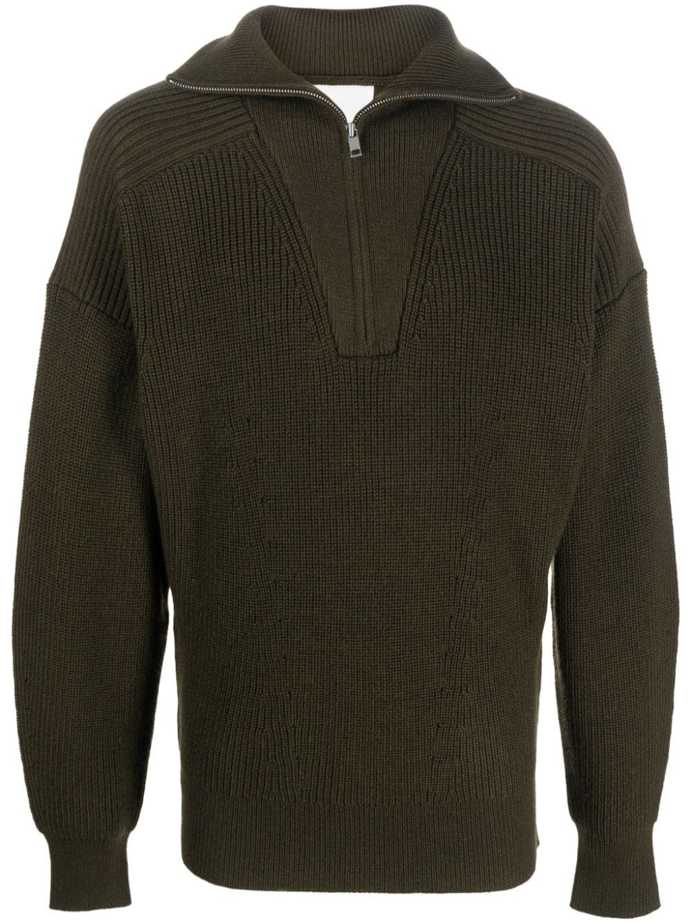 MARANT Pullover mit Reißverschluss - Grün von MARANT