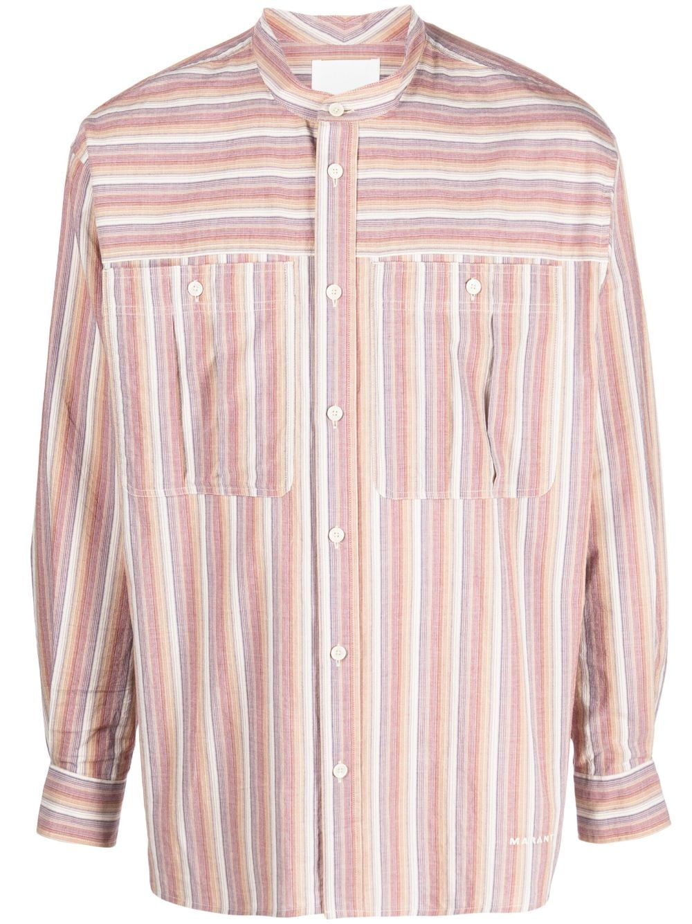 MARANT Gestreiftes Hemd - Rosa von MARANT