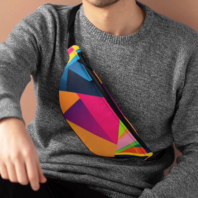 Maratona Mehrfarbige Bauchtasche, Bauchtasche Für Damen Und Herren von MARATONACreations