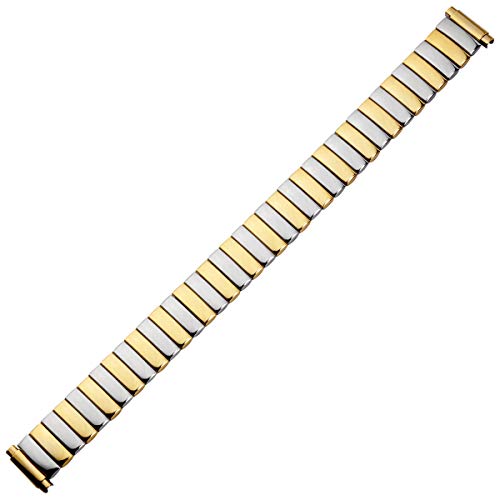 MARBURGER Uhrenarmband 10mm Edelstahl Gold Silber - 83302440020 von MARBURGER