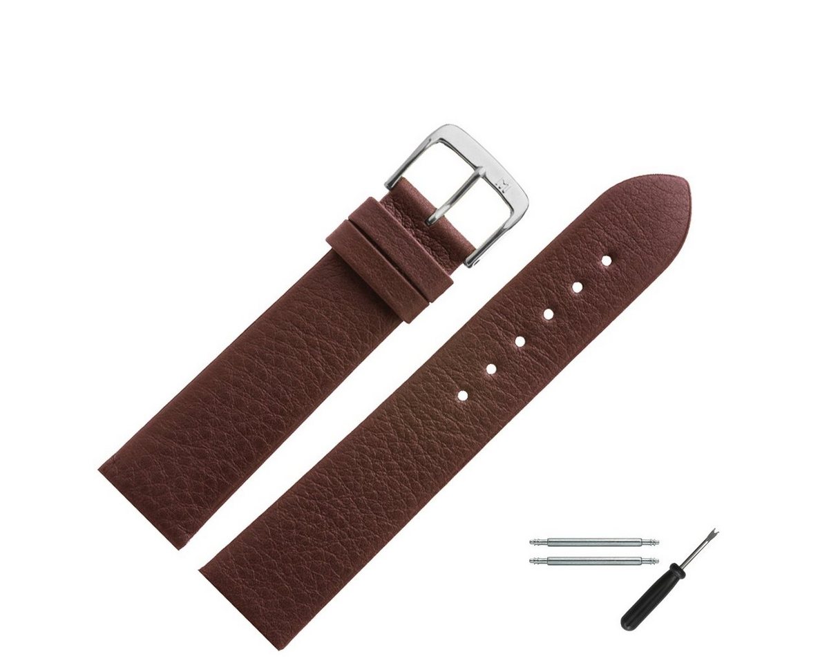 MARBURGER Uhrenarmband 18mm Leder Yak Narbung MARBURGER Uhrenarmband 18mm Leder Yak Narbung von MARBURGER
