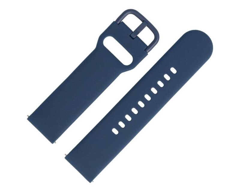MARBURGER Uhrenarmband 20mm Silikon Fitness Smartwatch XS Extra Kurz Blau MARBURGER Uhrenarmband 20mm Silikon Fitness Smartwatch XS Extra Kurz Blau von MARBURGER