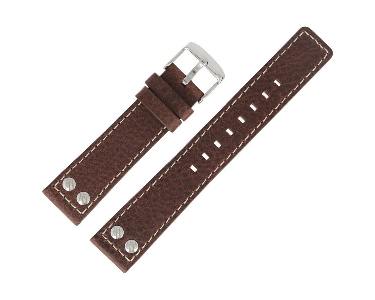 MARBURGER Uhrenarmband 20mm Leder von MARBURGER