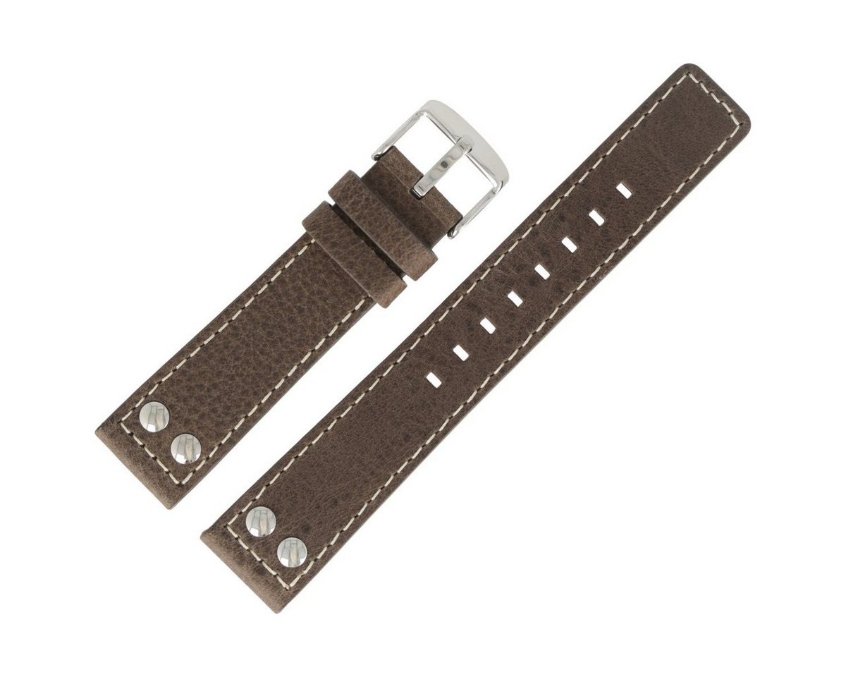 MARBURGER Uhrenarmband 20mm Leder von MARBURGER