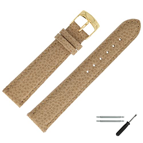 MARBURGER Uhrenarmband 20mm Textil Braun - Werkzeug Montage Set 5312025000220 MARBURGER Uhrenarmband 20mm Textil Braun - Werkzeug Montage Set 5312025000220 von MARBURGER