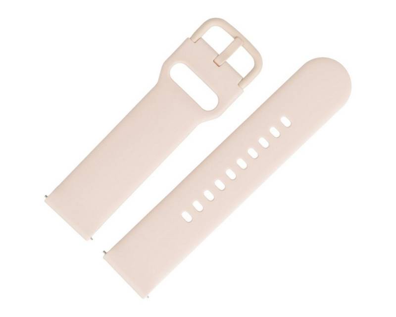 MARBURGER Uhrenarmband 22mm Silikon Fitness Smartwatch XS Extra Kurz Rose MARBURGER Uhrenarmband 22mm Silikon Fitness Smartwatch XS Extra Kurz Rose von MARBURGER