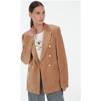 Blazer aus Samt-Jersey von MARC AUREL