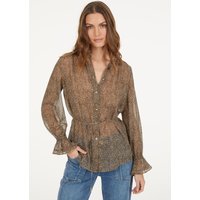 Bluse im Minimal Leo-Print von MARC AUREL