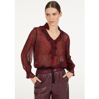 Bluse mit Reptilprint Bluse mit Reptilprint von MARC AUREL