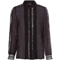 Bluse mit Spitzen-Bändern von MARC AUREL