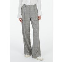Bundfaltenhose mit Karomuster von MARC AUREL