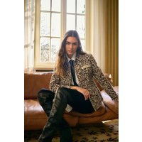 Fieldjacket mit Leoprint von MARC AUREL