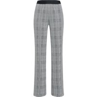 Flared Hose aus elastischem Karo von MARC AUREL