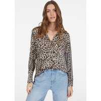 Hemd mit Leoprint und Streifen von MARC AUREL