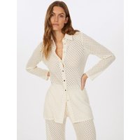 Hemdbluse in Strick-Optik von MARC AUREL