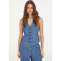 Jeansweste mit Gürtel von MARC AUREL