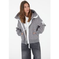 Kapuzen-Blouson aus Pelz Imitat von MARC AUREL