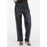 Kunstleder-Hose im Workwear-Look von MARC AUREL