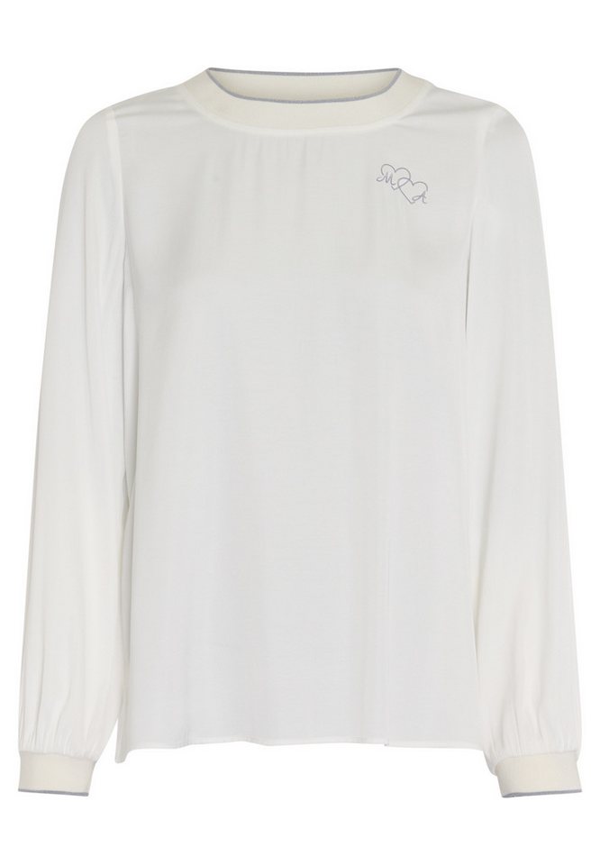 MARC AUREL Blusentop mit Strick-Bündchen von MARC AUREL