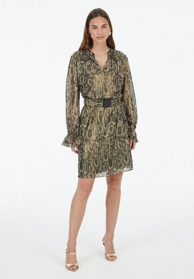 MARC AUREL Druckkleid aus Sparkling Animal Print von MARC AUREL