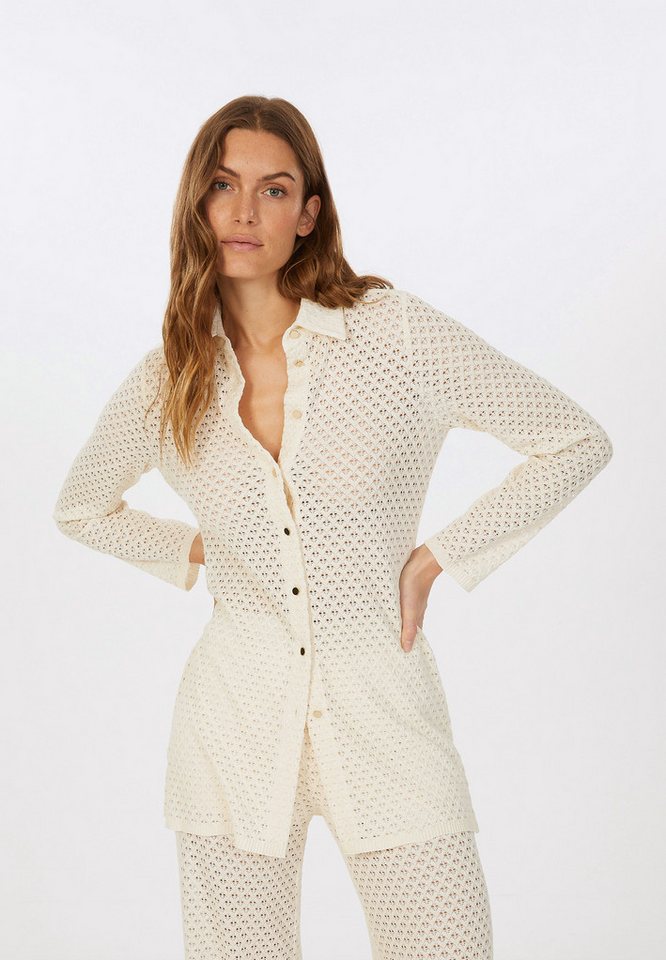 MARC AUREL Hemdbluse in Strick-Optik von MARC AUREL