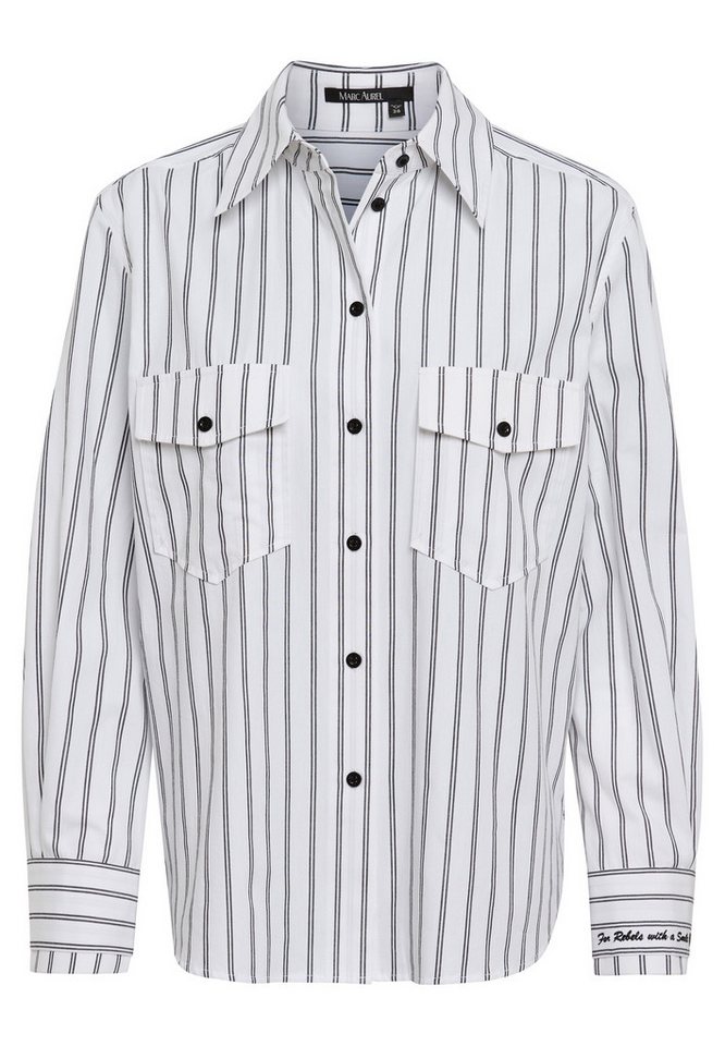 MARC AUREL Hemdbluse mit Streifenmuster von MARC AUREL