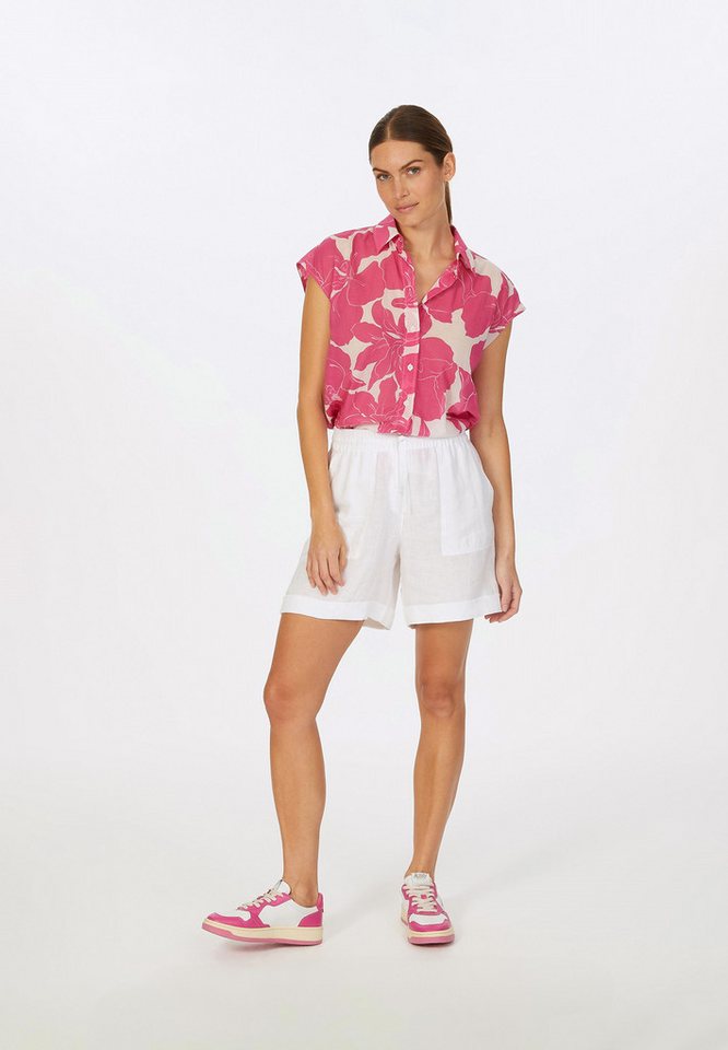 MARC AUREL Hemdbluse mit pinkem Blumenprint von MARC AUREL