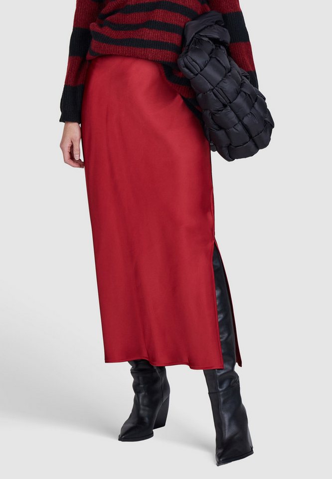 MARC AUREL Maxirock aus Stretch-Satin von MARC AUREL