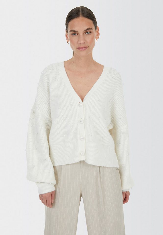 MARC AUREL Strickjacke mit Perlen-Applikation MARC AUREL Strickjacke mit Perlen-Applikation von MARC AUREL