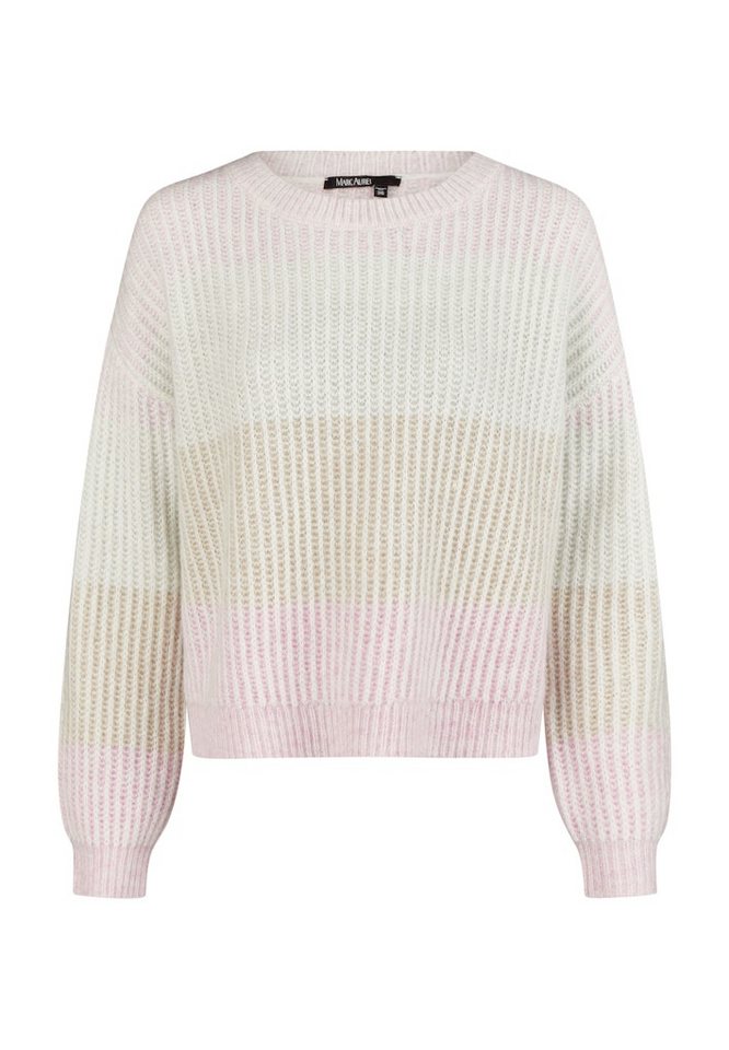 MARC AUREL Strickpullover Pullover mit Ombré-Ringeln blush varied von MARC AUREL