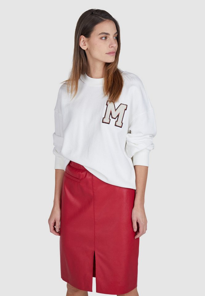 MARC AUREL Sweatshirt mit Frottee Applikation von MARC AUREL