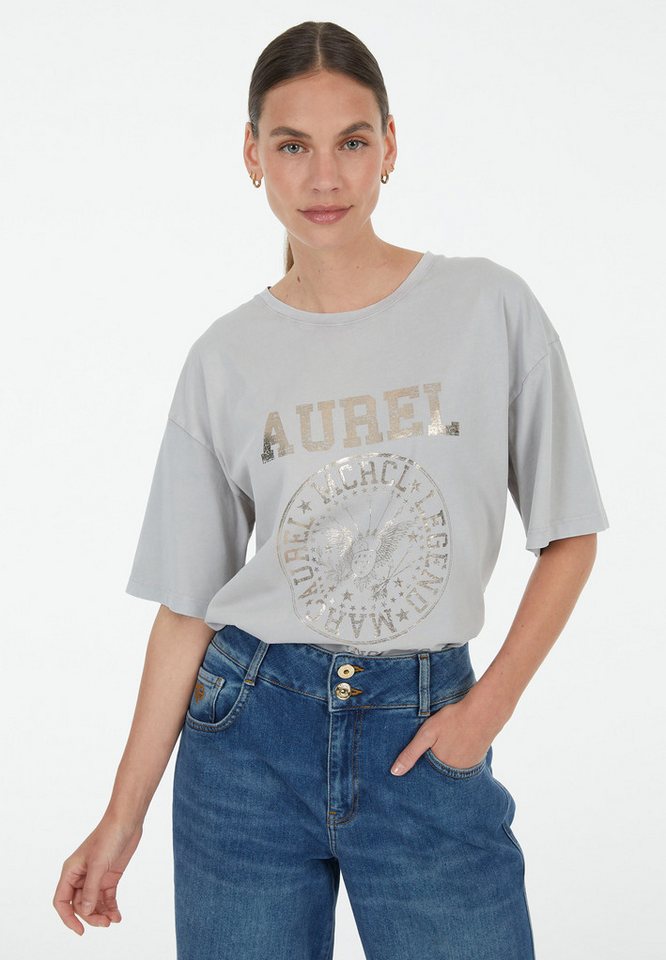 MARC AUREL T-Shirt mit Folienprint von MARC AUREL