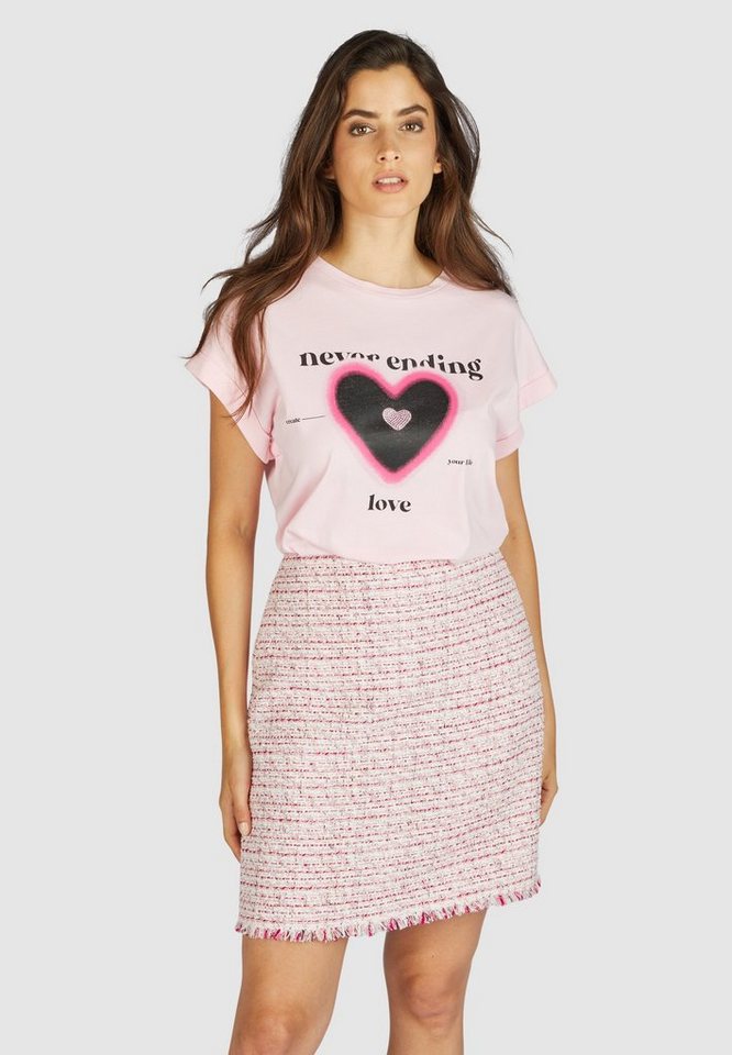 MARC AUREL T-Shirt mit Heart"-Print" von MARC AUREL