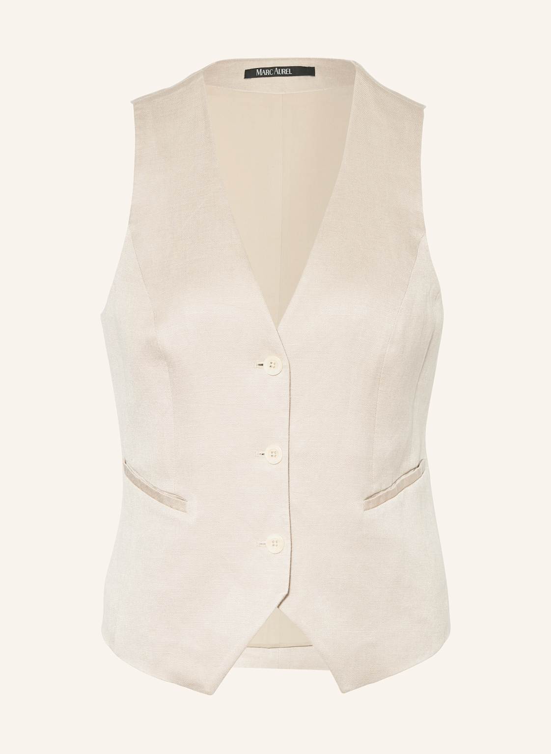 Marc Aurel Blazerweste beige Marc Aurel Blazerweste beige von MARC AUREL