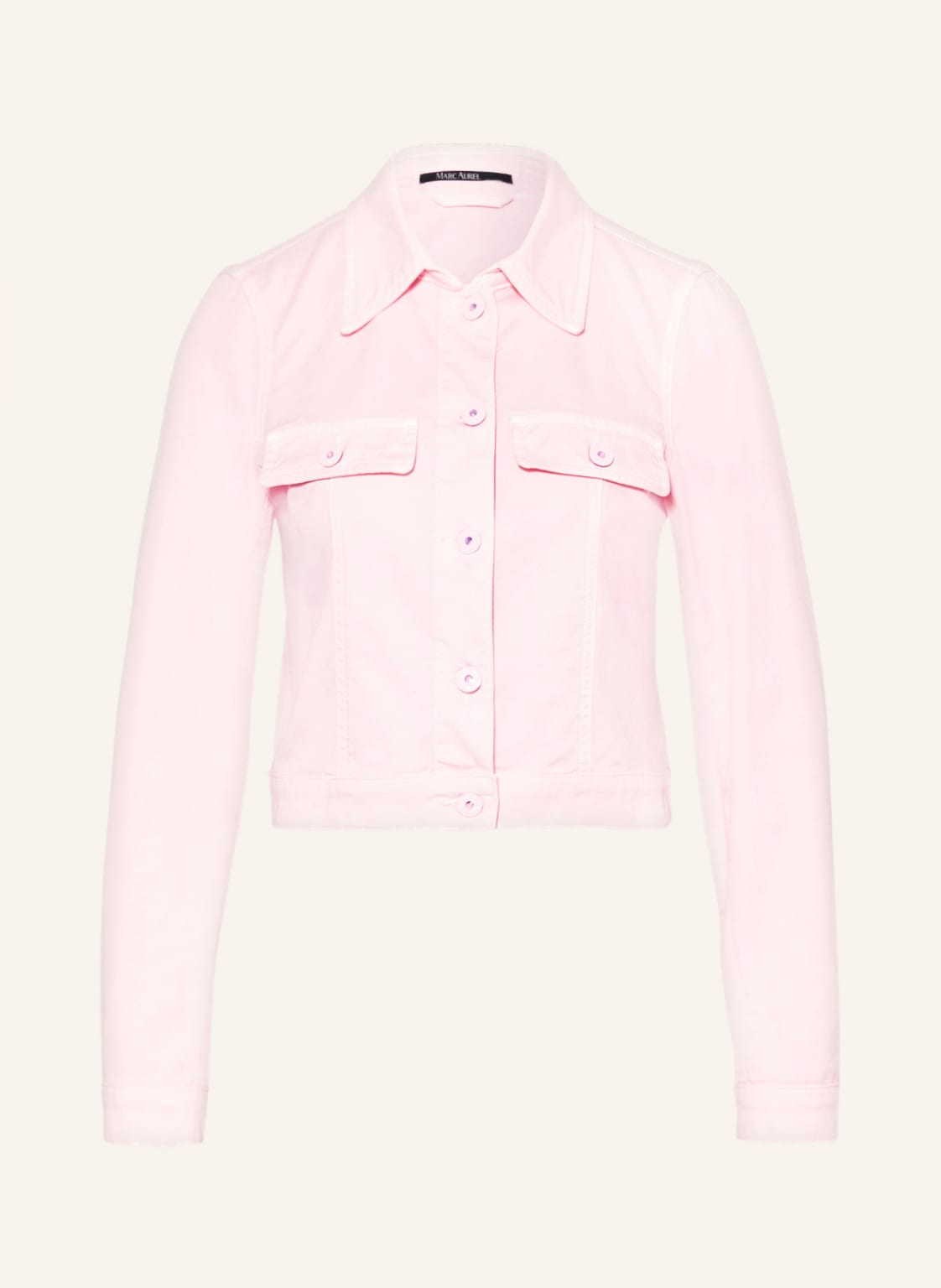 Marc Aurel Cropped-Jeansjacke rosa von MARC AUREL