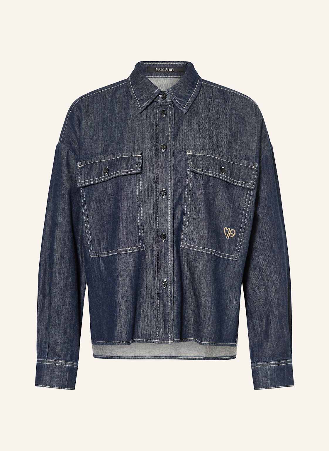 Marc Aurel Jeansbluse blau von MARC AUREL
