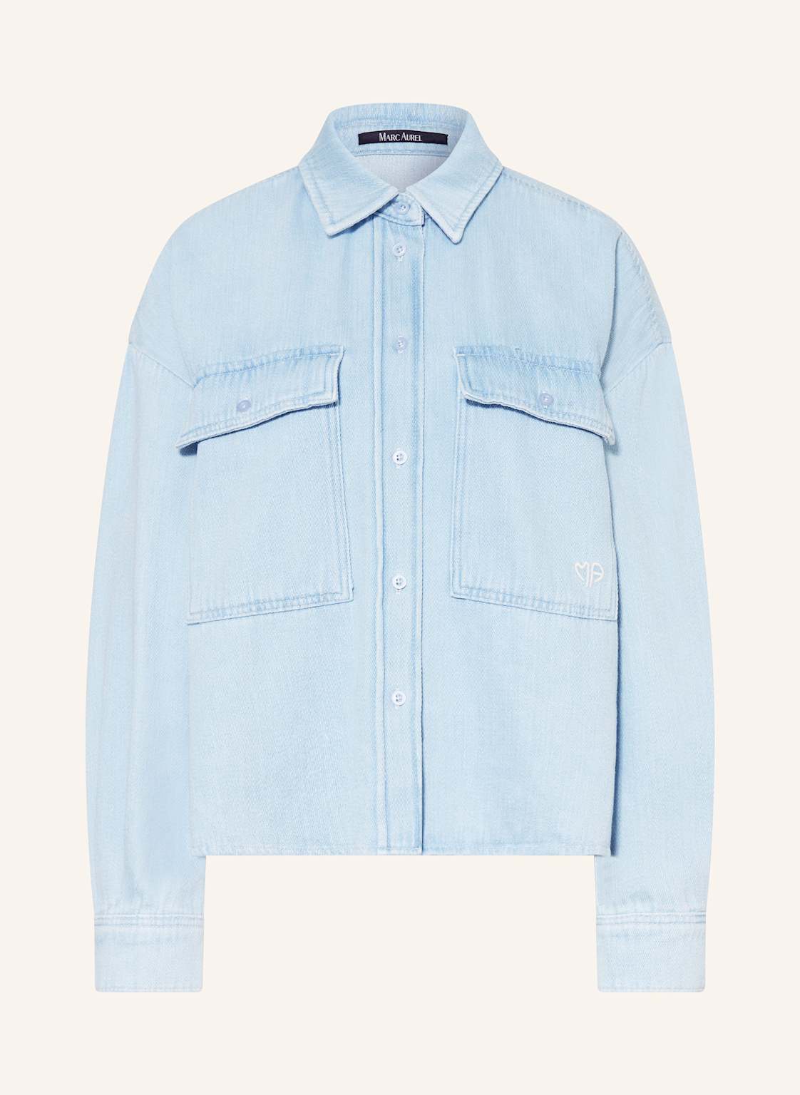 Marc Aurel Jeansbluse blau von MARC AUREL