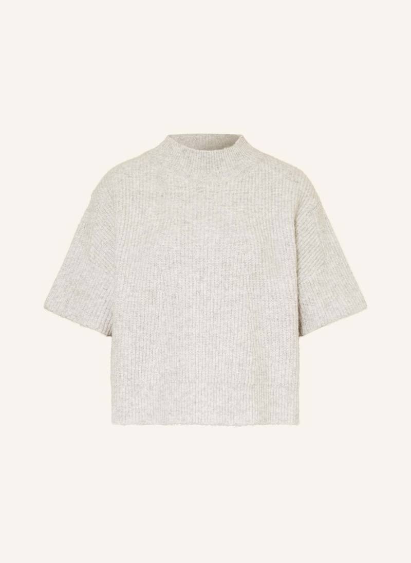 Marc Aurel Strickshirt Mit Glitzergarn grau von MARC AUREL