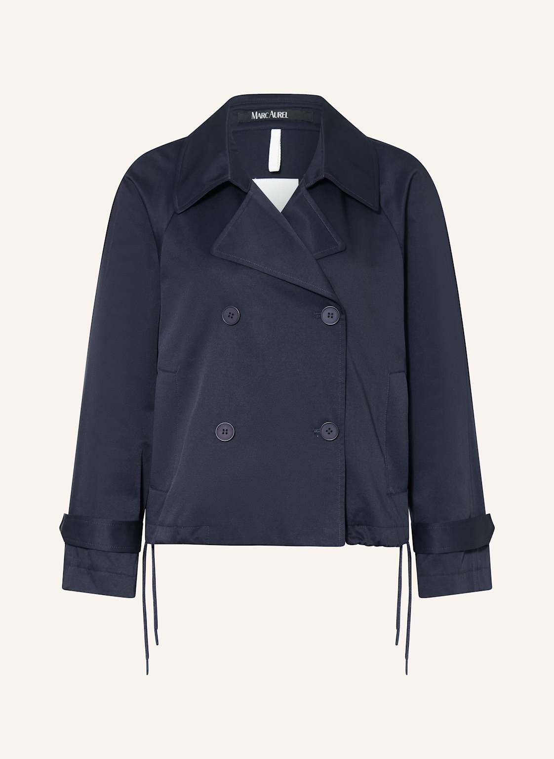 Marc Aurel Trench-Jacke blau von MARC AUREL