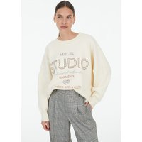 Pullover mit Logo Stickerei von MARC AUREL