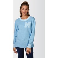 Pullover mit M-Intarsie von MARC AUREL