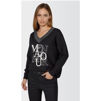 Pullover mit Motto-Print von MARC AUREL
